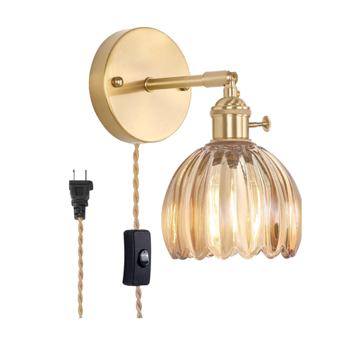 Sconce Light (Upstairs King Bedroom), selected for Wildernest Yosemite's Bedrooms & Sheets