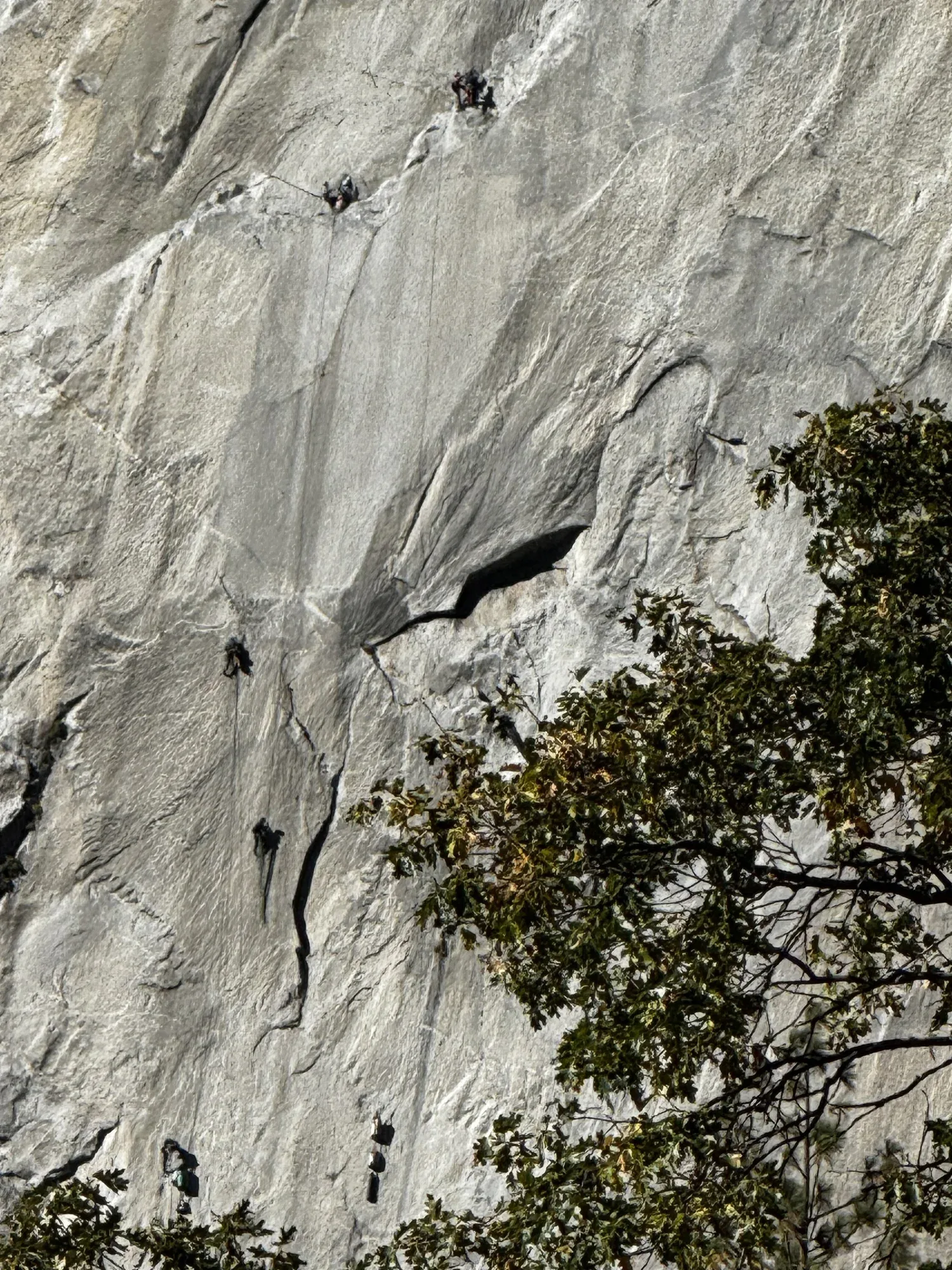 Climbers on El Capitan