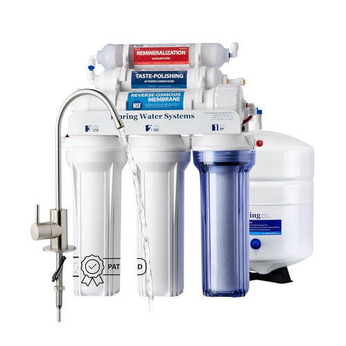 Reverse Osmosis Remineralized Water Filtration System, selected for Wildernest Yosemite's Kitchen