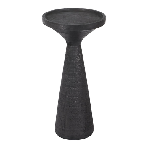 Black Mango Wood Side Table, selected for Wildernest Yosemite's Living Room
