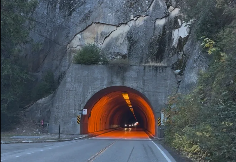 Entrance to the Wawona Tunnel, Yosemite National Park