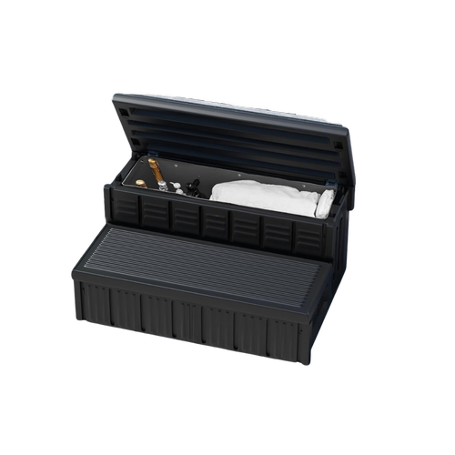 Hot Tub Stairs with Storage, selected for Wildernest Yosemite's Outdoors & Tech