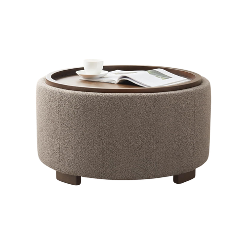 Storage Ottoman, selected for Wildernest Yosemite's Downstairs Den