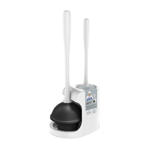 Plunger and Toilet Brush, selected for Wildernest Yosemite's Bathrooms/Towels/Toiletries