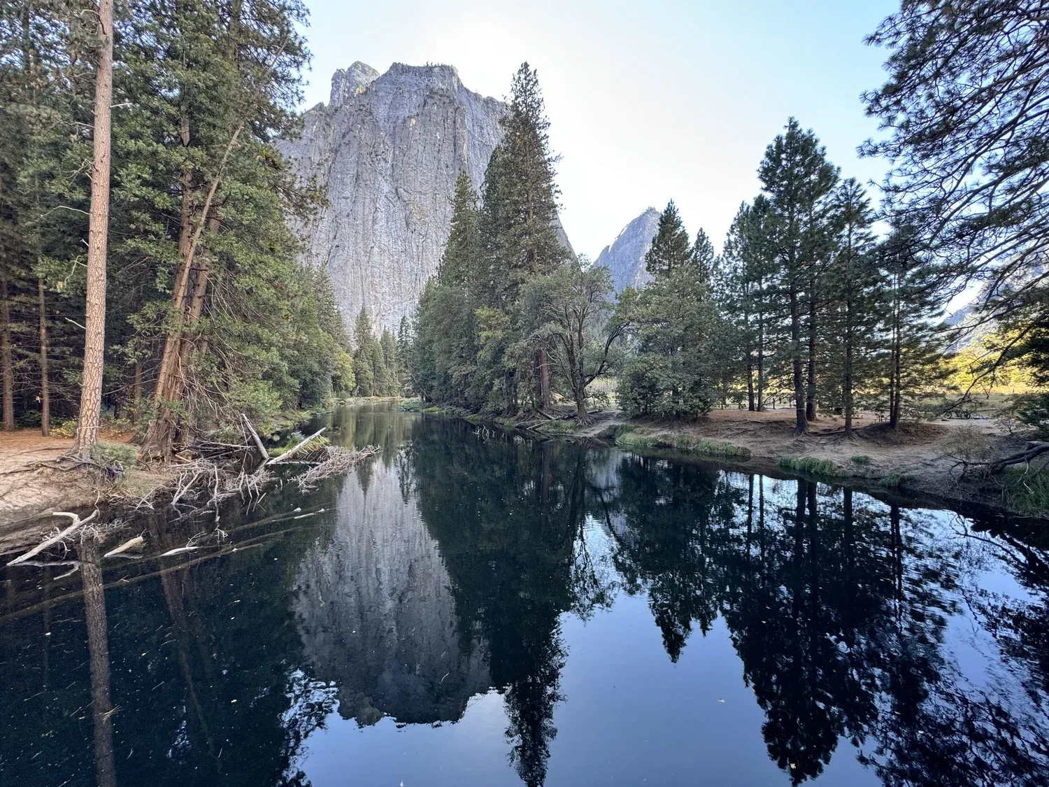 Merced River at El Capitan Meadow, Yosemite National Park