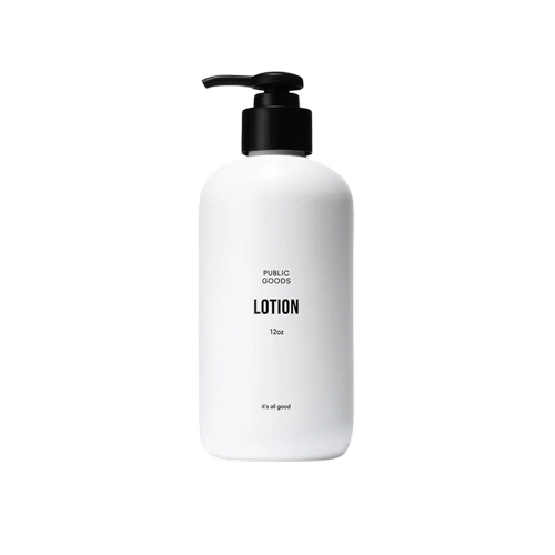 Public Goods Lotion, selected for Wildernest Yosemite's Bathrooms/Towels/Toiletries