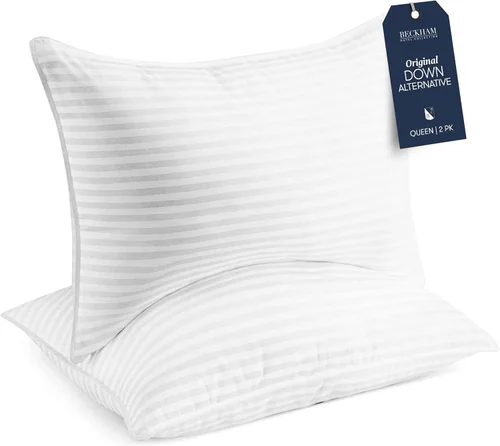 Down Alternative Pillows, selected for Wildernest Yosemite's Bedrooms & Sheets